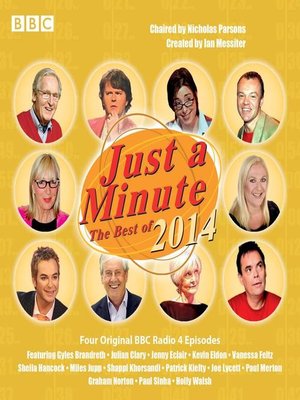 cover image of Just a Minute, The Best of 2014